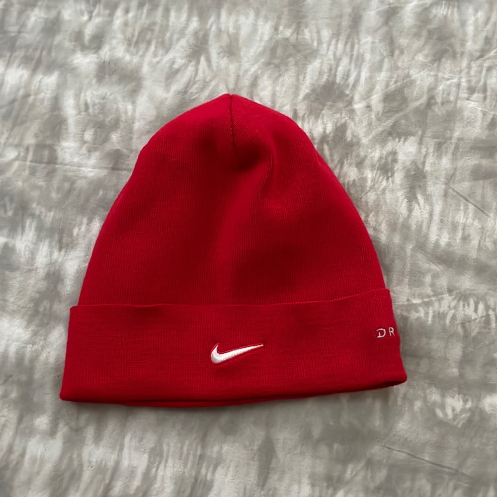 Nike Red Dri-Fit Beanie